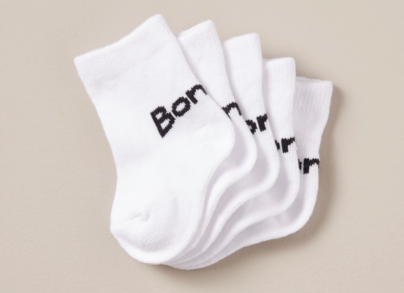 5 Pack Bonds Baby 1/4 Crew Socks - Target